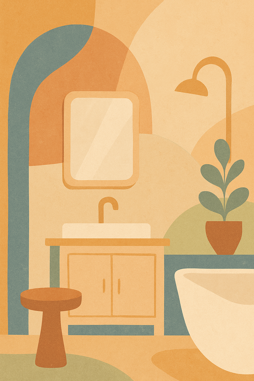 Salle de bain moderne – Béziers